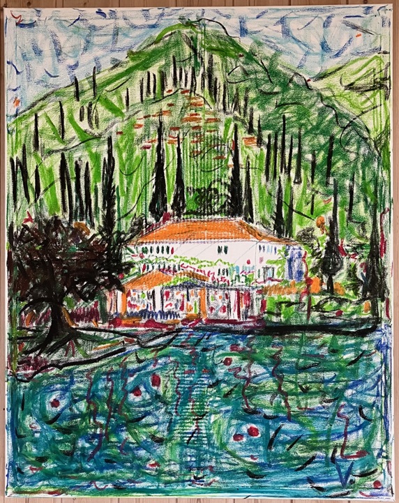 Durrell’s House, Kalami, Korfu